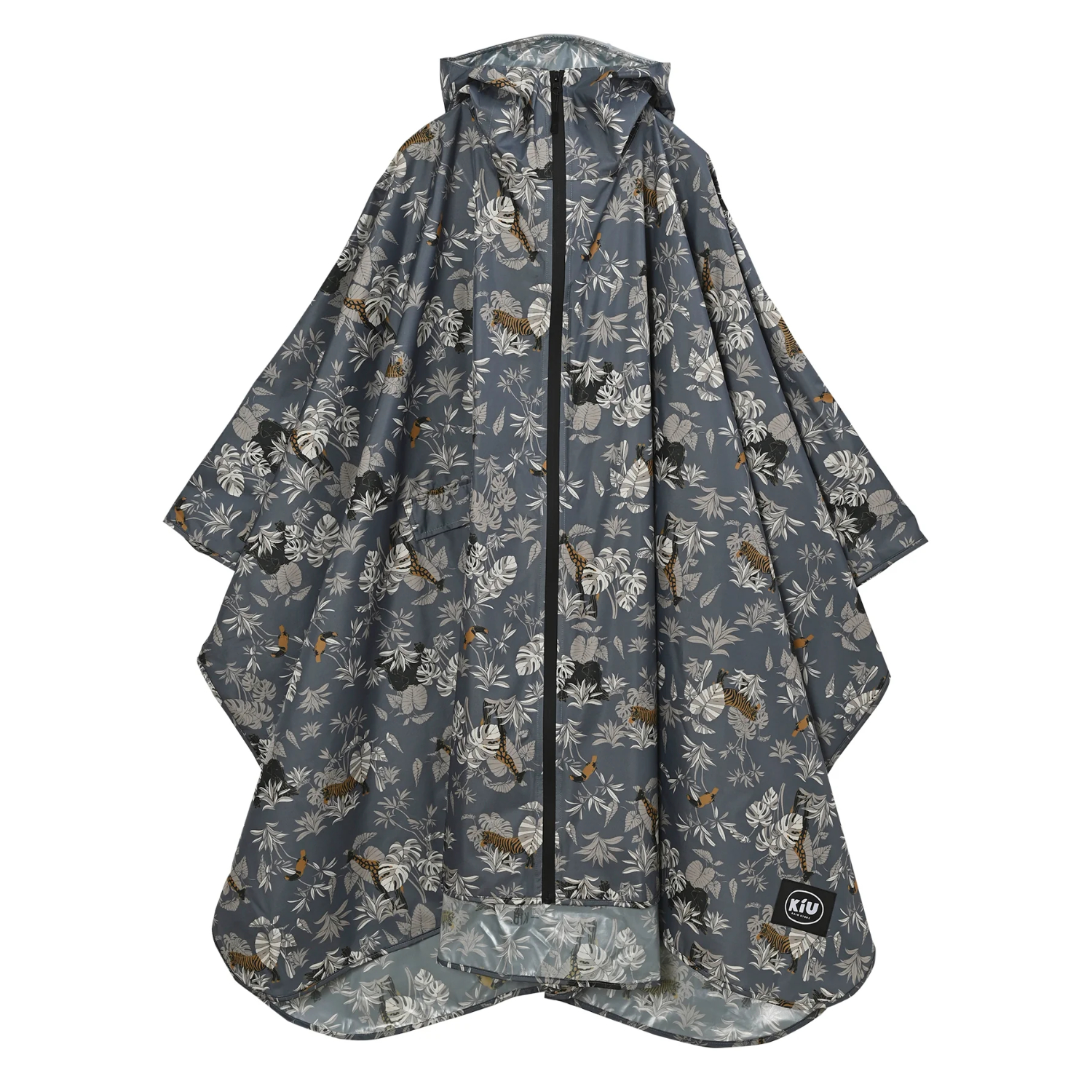 キウ / KiU（キウ） | キウレインポンチョ 2ND / KiU RAIN PONCHO 2nd K405 517 サファリアニマル