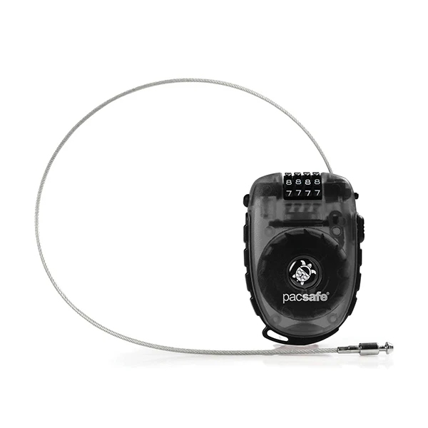 4ダイヤルケーブルロック 250 / 12970051 ブラッククリア|パックセーフ / pacsafe