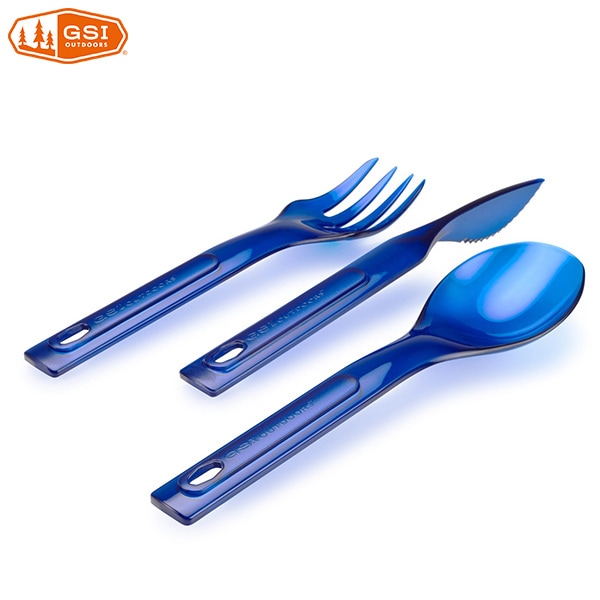 ジーエスアイ スタッキングカトラリーセット / 11871951 ブルー|ジーエスアイ / GSI