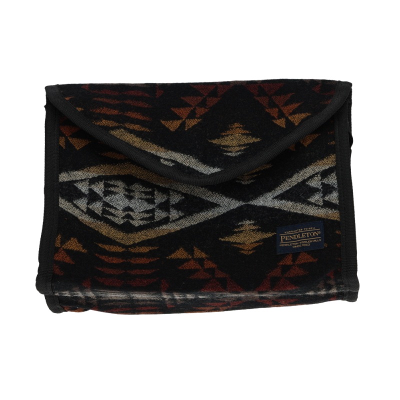 ラージコスメティックケース / Large Cosmetic Case GF404-54087 ブラック【期間限定価格/アウトレット】|ペンドルトン / PENDLETON