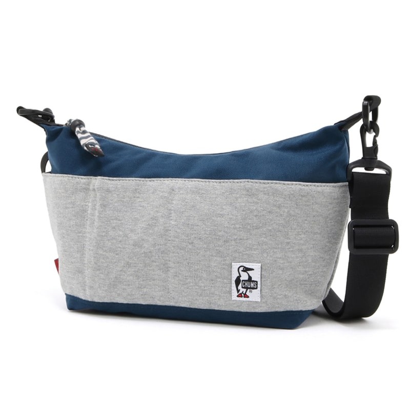 チャムス / CHUMS（チャムス） | コレクトショルダースウェットナイロン（ショルダーバッグ） / CH60-3608 H-Gray/Basic Navy ［25FW］