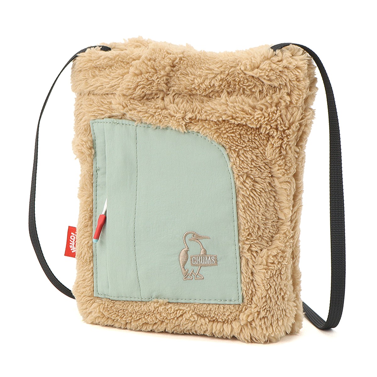 チャムス / CHUMS（チャムス） | ブービーエルモミニショルダーバッグ（ユニセックス） / CH60－4037 Beige/Sage ［25FW］