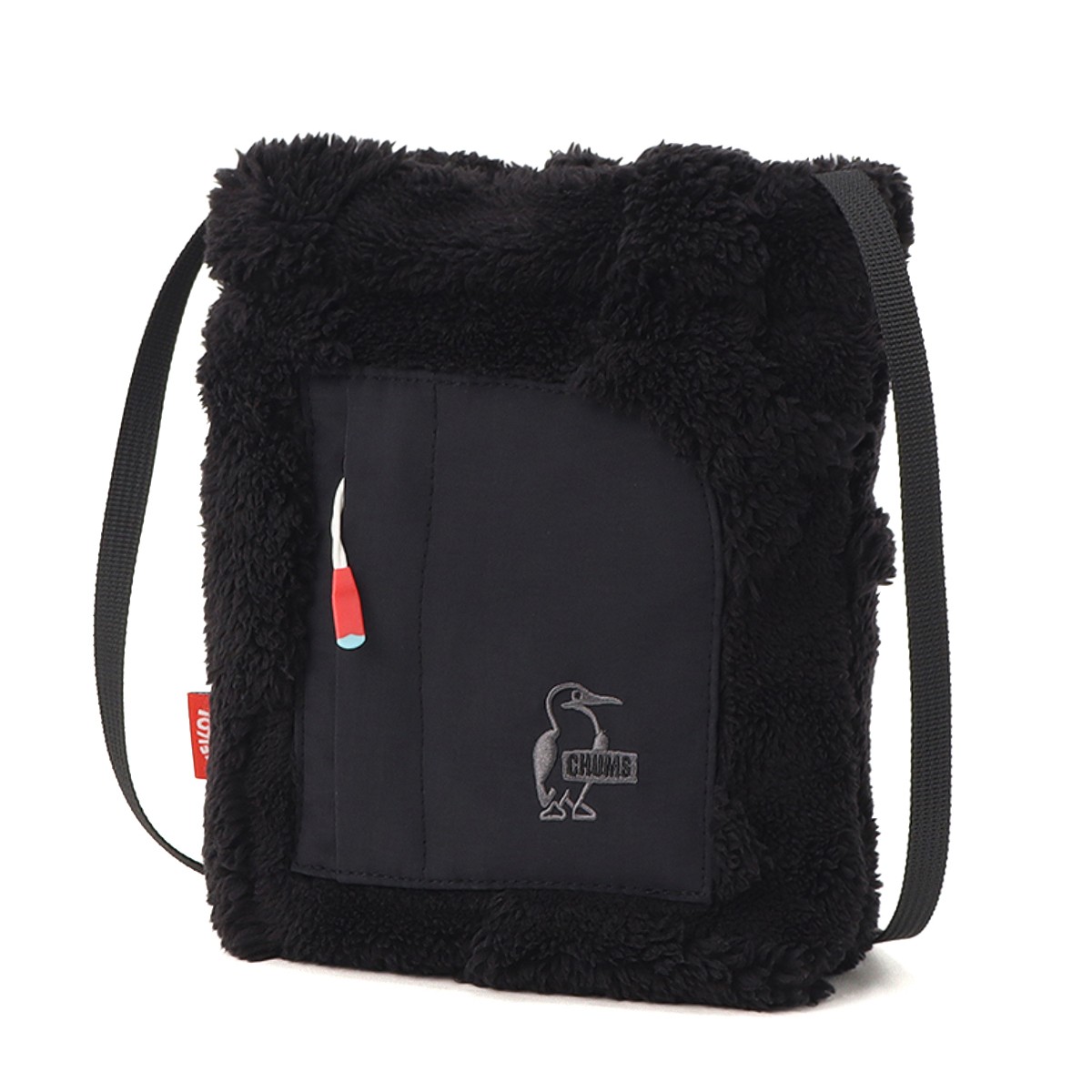 チャムス / CHUMS（チャムス） | ブービーエルモミニショルダーバッグ（ユニセックス） / CH60－4037 Black/BK ［25FW］