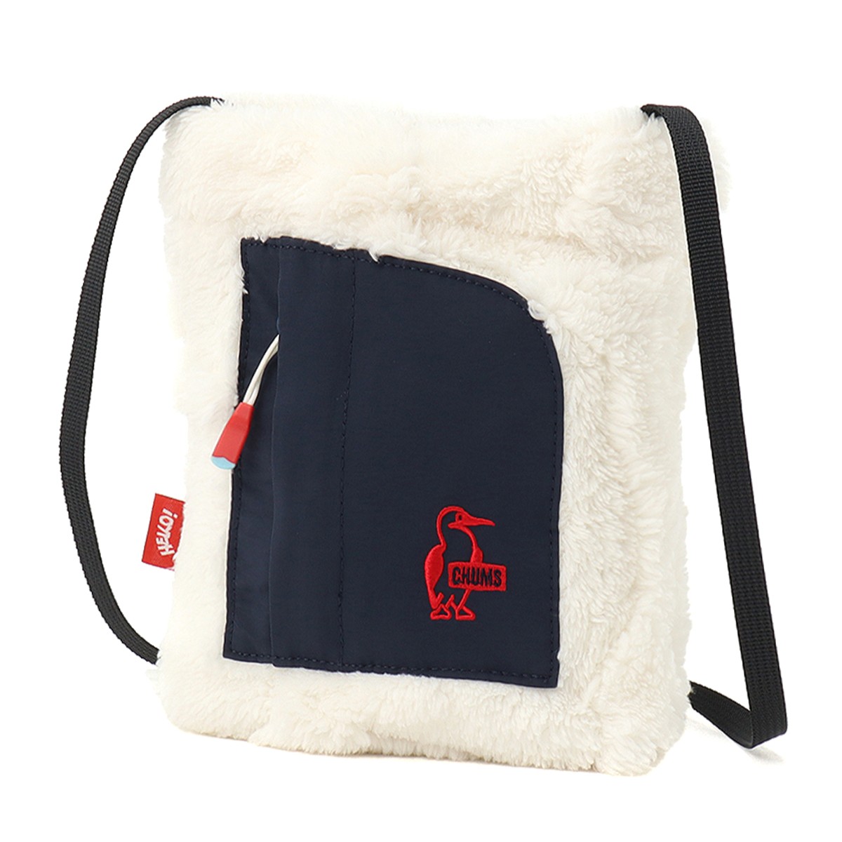 チャムス / CHUMS（チャムス） | ブービーエルモミニショルダーバッグ（ユニセックス） / CH60－4037 Ivory/Navy ［25FW］