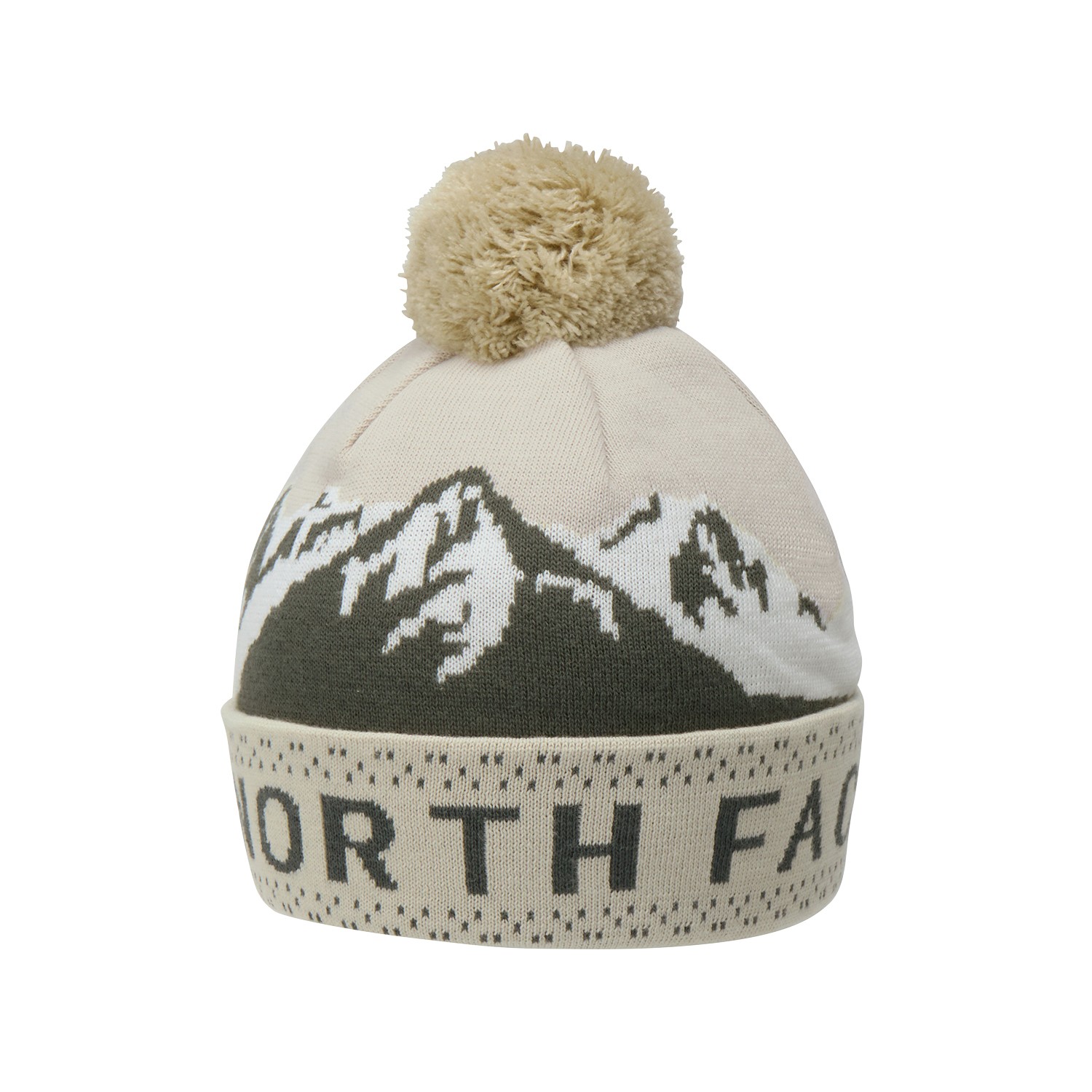 ザ・ノース・フェイス / THE NORTH FACE（ノースフェイス） | スノーバムビーニー（ユニセックス） / SNOW BUM BEANIE NN42504 フォッシルアイボリー・FI ［25FW］
