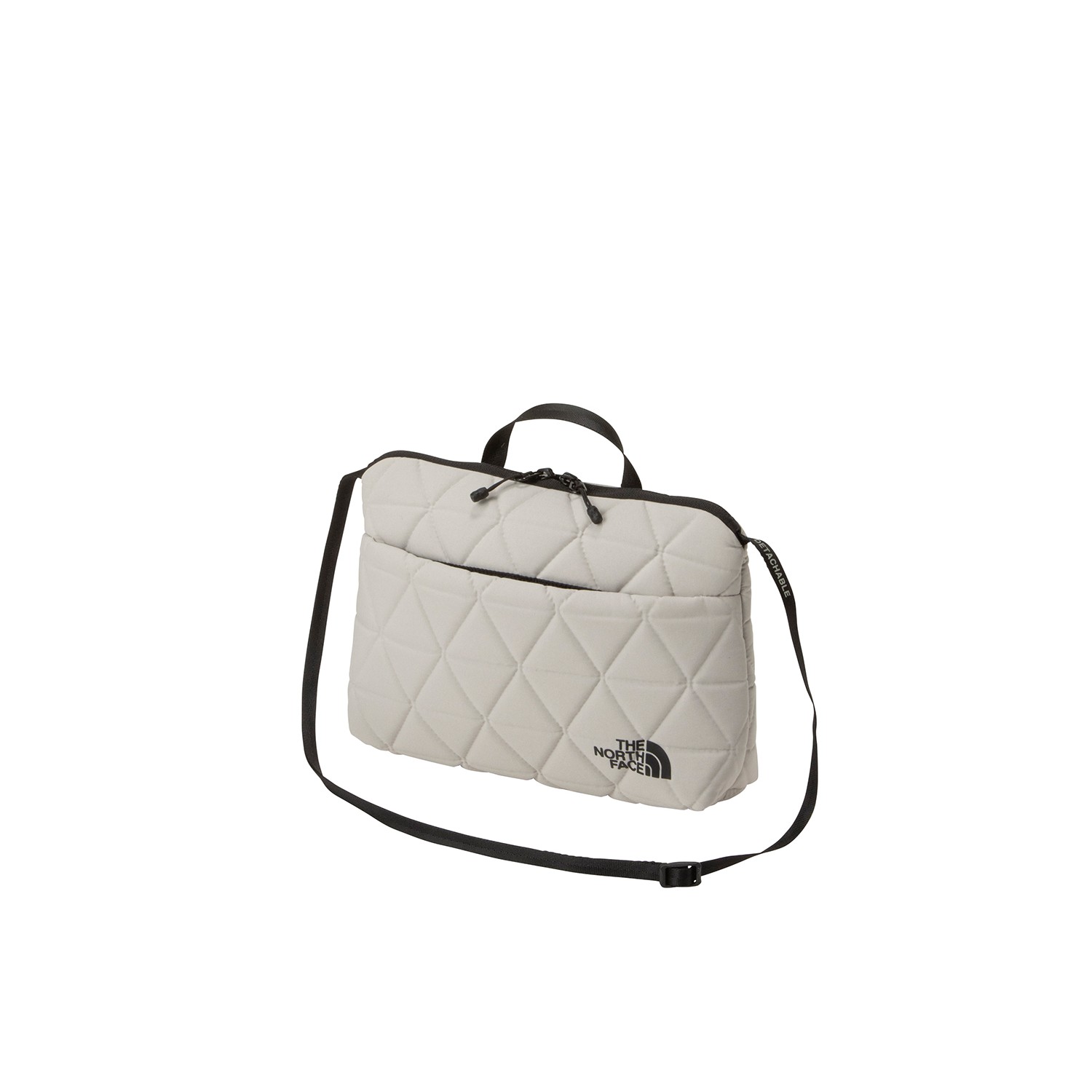 ザ・ノース・フェイス / THE NORTH FACE（ノースフェイス） | ジオフェイスポーチ / GEOFACE POUCH NM32356 フォッシルアイボリー・FI ［26SS］