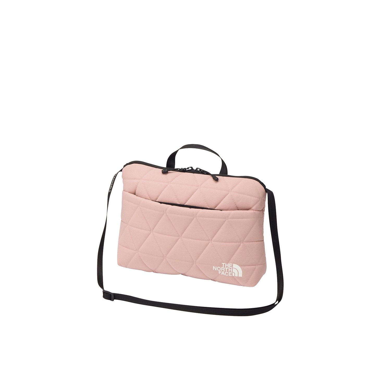 ザ・ノース・フェイス / THE NORTH FACE（ノースフェイス） | ジオフェイスポーチ / GEOFACE POUCH NM32356 メタルピンク・MK ［26SS］