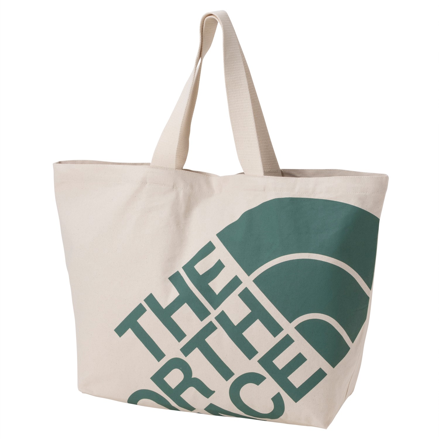 ザ・ノース・フェイス / THE NORTH FACE（ノースフェイス） | ランプトートL / RAMP TOTE L NM72607 ナチュラル×フォリエイジグリーン・NF ［26SS］