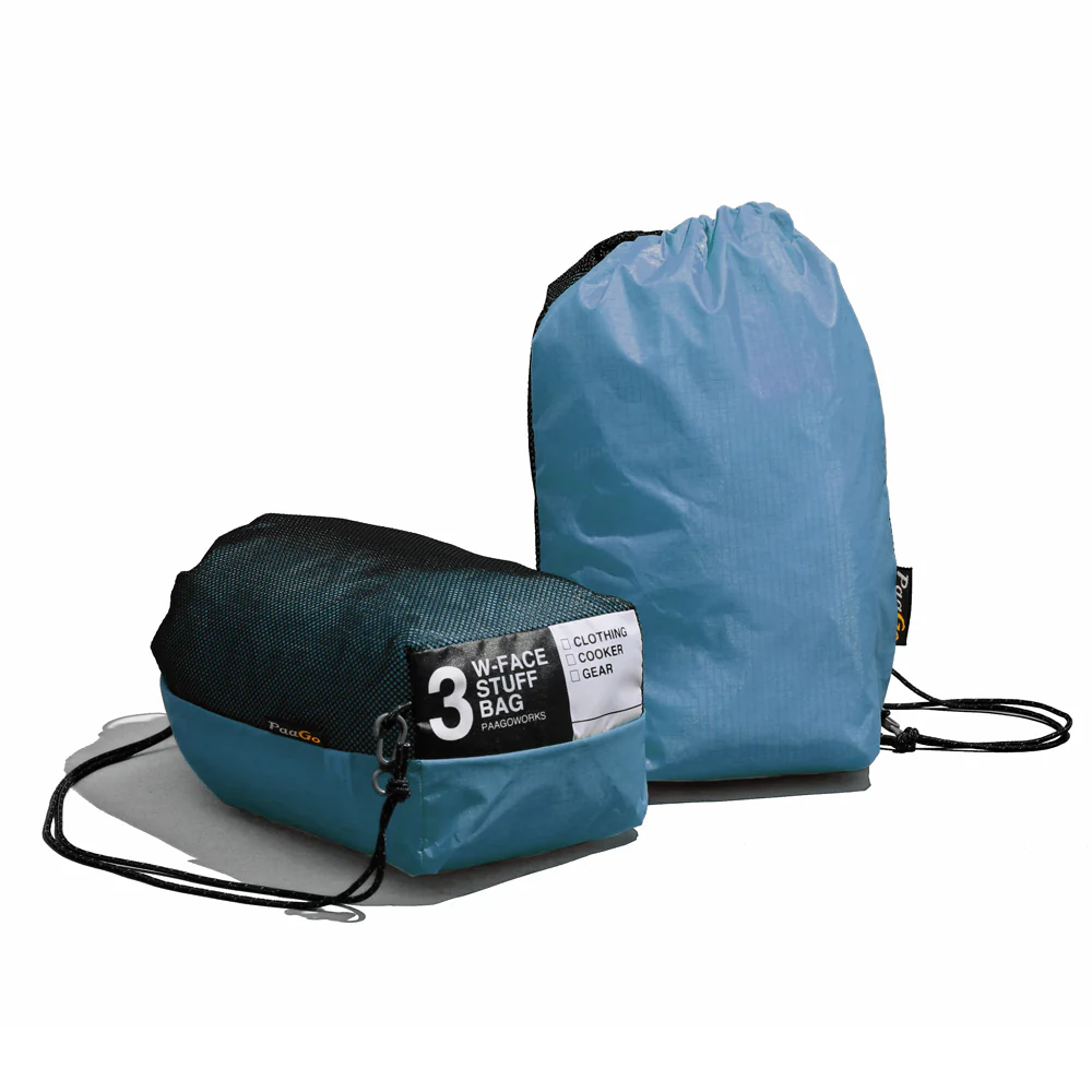 PaaGo works パーゴワークス ぱーごわーくす | W-FACEスタッフバッグ 3 / W-FACE STUFFBAG 3 Blue 