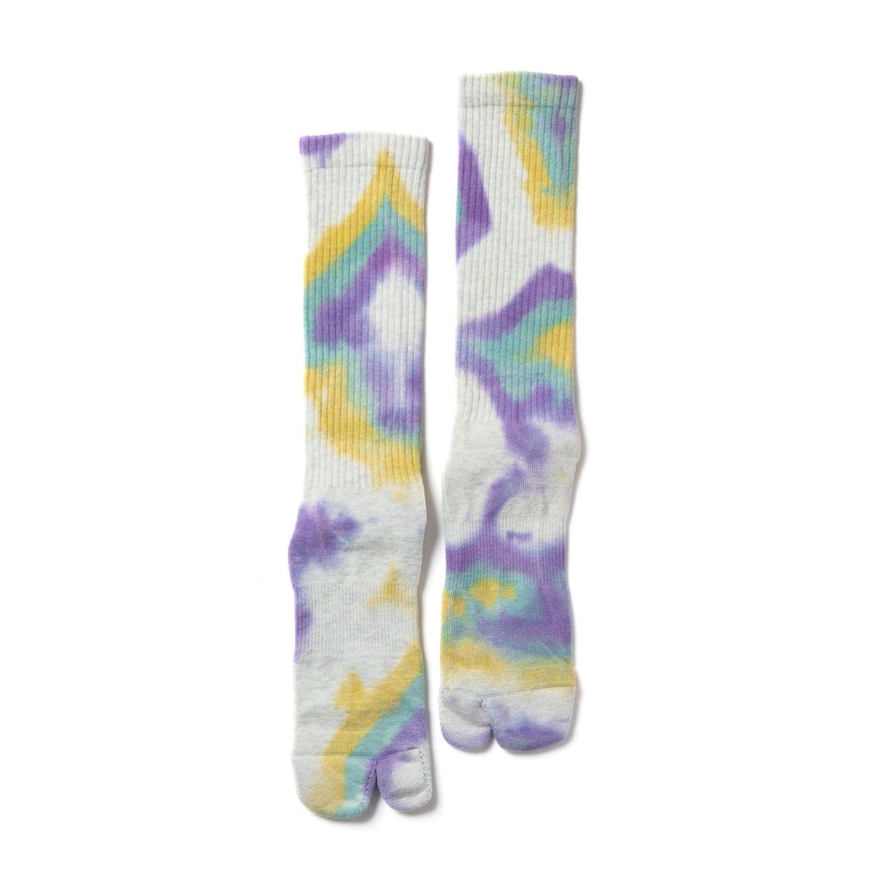 ノーダル /  NODAL（ノーダル） | Tie Dye Logo Socks（ユニセックス） / ND24X010PL－ML Purple ［25FW］