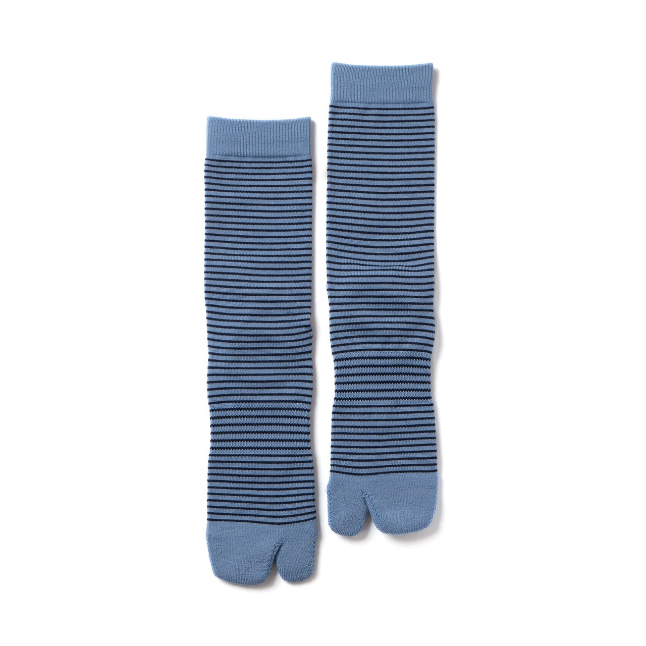 ノーダル /  NODAL（ノーダル） | Merino Wool Stripe Socks（ユニセックス） / NDY06 Light Blue ［25FW］