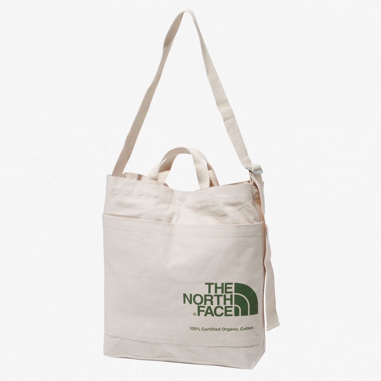 ザ・ノース・フェイス / THE NORTH FACE（ノースフェイス） | 【クリアランス】オーガニックコットンショルダー / NM82386 ナチュラル×ビンヤードグリーン・NG ［25FW］