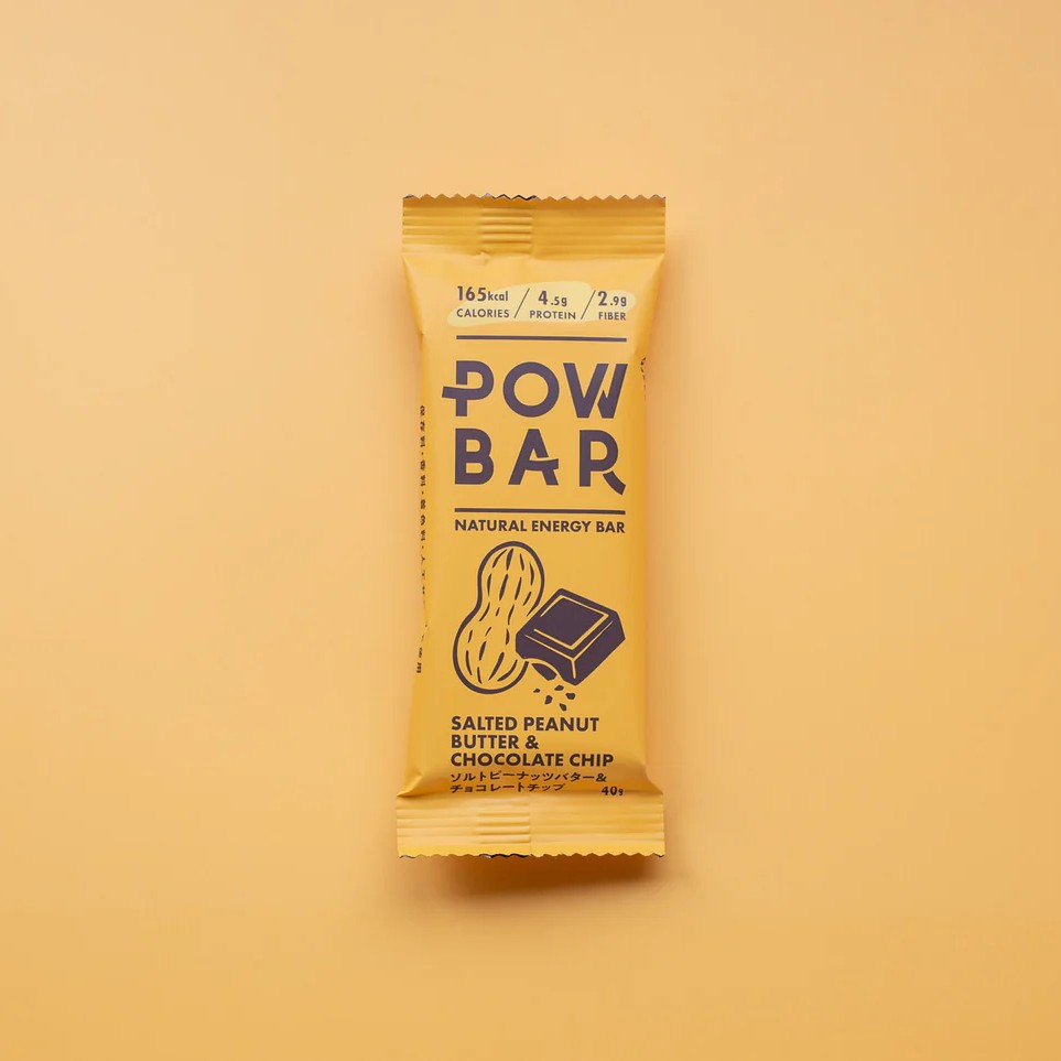 POW BAR / パウバー（パウバー） | ソルトピーナッツバター＆チョコレートチップ（ナチュラルエナジーバー）
