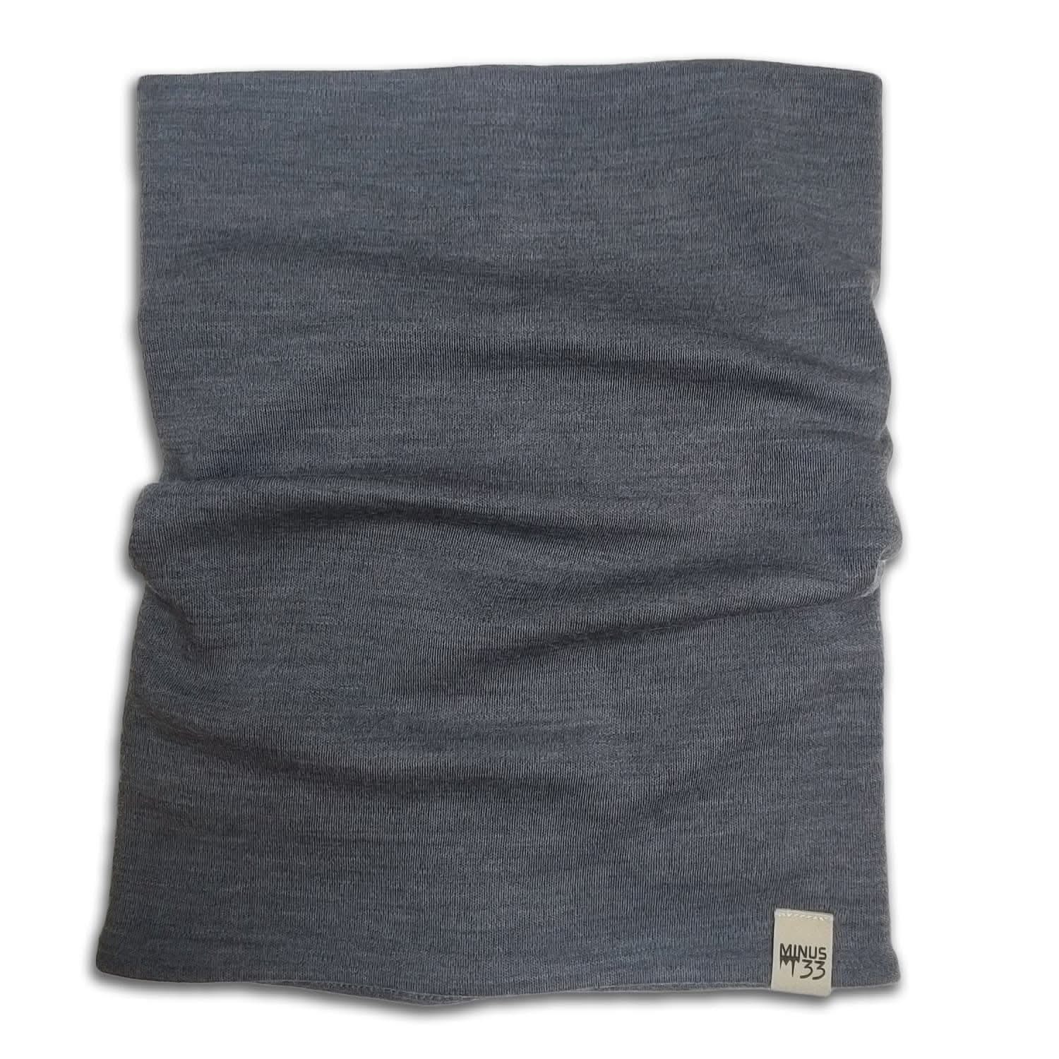 マイナス33 / MINUS 33（マイナス） | Midweight Wool Neck Gaiter（ユニセックス） / 730 Charcoal Gray ［25FW］