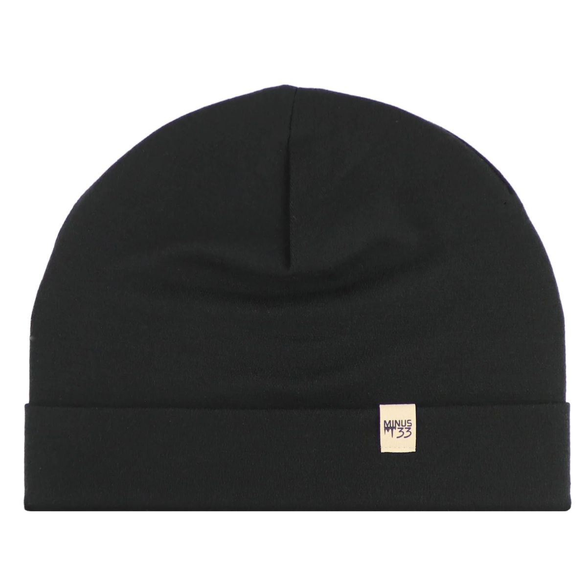 マイナス33 / MINUS 33（マイナス） | Ridge Cuff Wool Beanie（ユニセックス） / 3580 Black ［25FW］