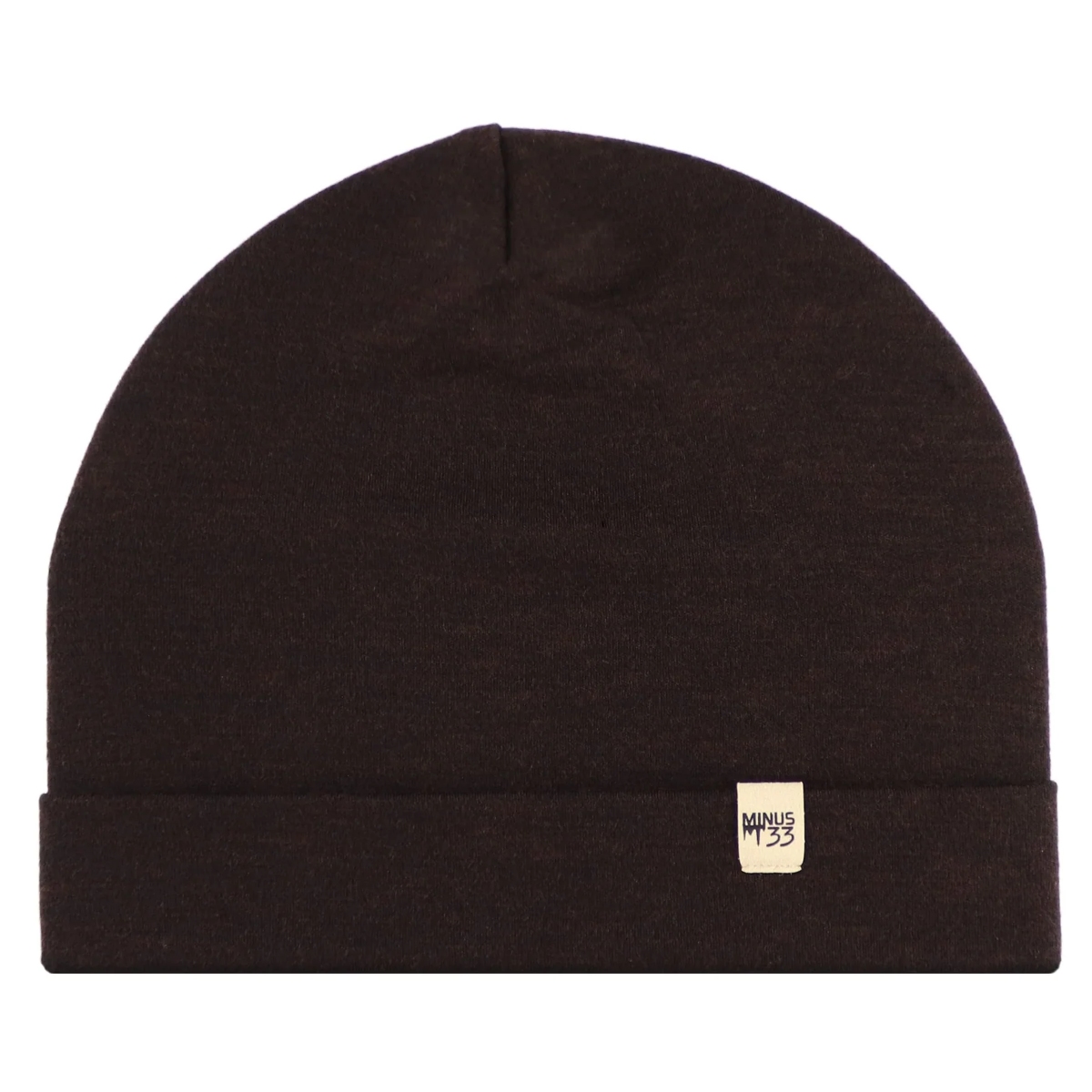 マイナス33 / MINUS 33（マイナス） | Ridge Cuff Wool Beanie（ユニセックス） / 3580 Dark Brown ［25FW］