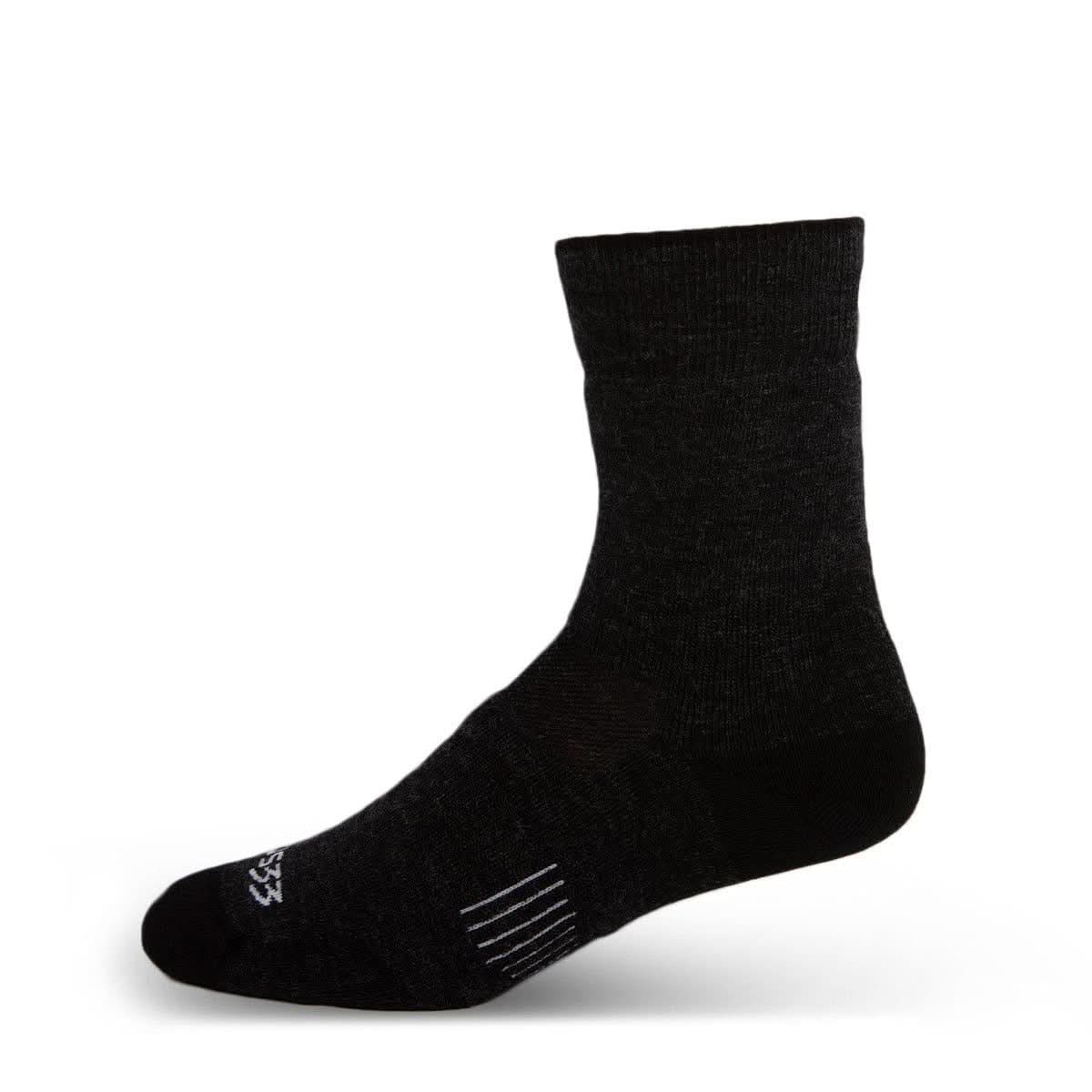 マイナス33 / MINUS 33（マイナス） | Lightweight Crew Wool Socks（ユニセックス） / S55 Black ［25FW］