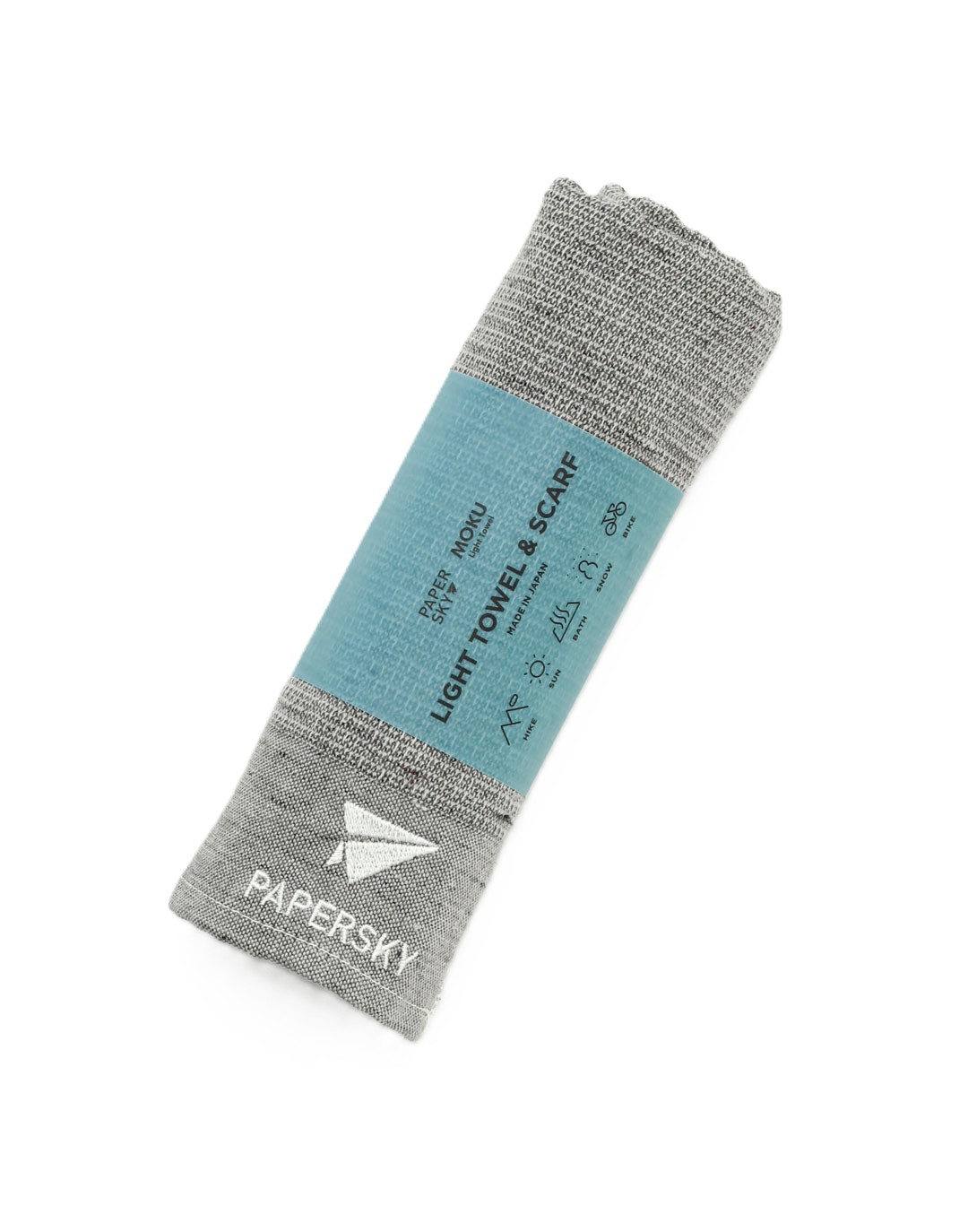 ペーパースカイ / PAPERSKY（ペーパースカイ） | PAPERSKY TOOLS Light Towel ＆ Scarf / PS004 GY グレー ［25FW］