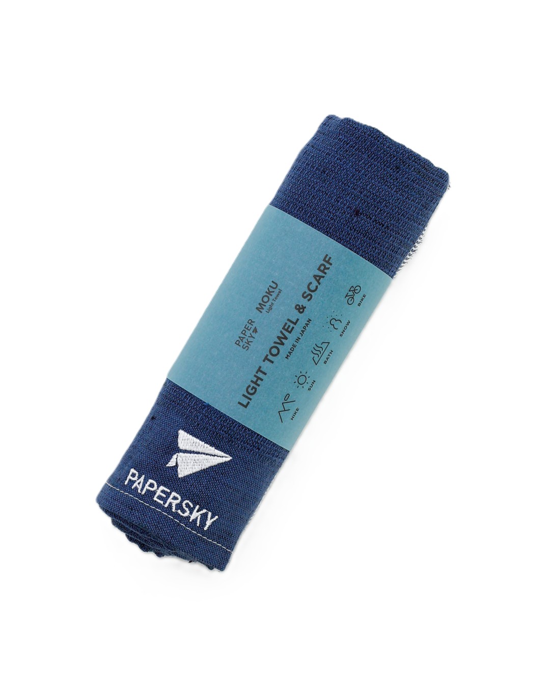 ペーパースカイ / PAPERSKY（ペーパースカイ） | PAPERSKY TOOLS Light Towel ＆ Scarf / PS004 NV ネイビー ［25FW］
