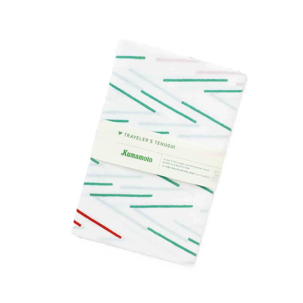 ペーパースカイ / PAPERSKY（ペーパースカイ） | PAPERSKY TOOLS Travel Towel - Tour de Nippon / PS001 2A 熊本 Kumamoto ［25FW］