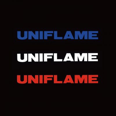 ユニフレーム / UNIFLAME（ユニフレーム） | UFロゴステッカー大 トリオ / 690123【期間限定価格/アウトレット】