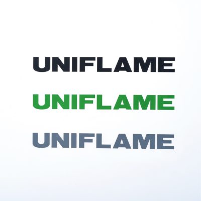 ユニフレーム / UNIFLAME（ユニフレーム） | UFロゴステッカー大 トリオⅡ / 690147【期間限定価格/アウトレット】