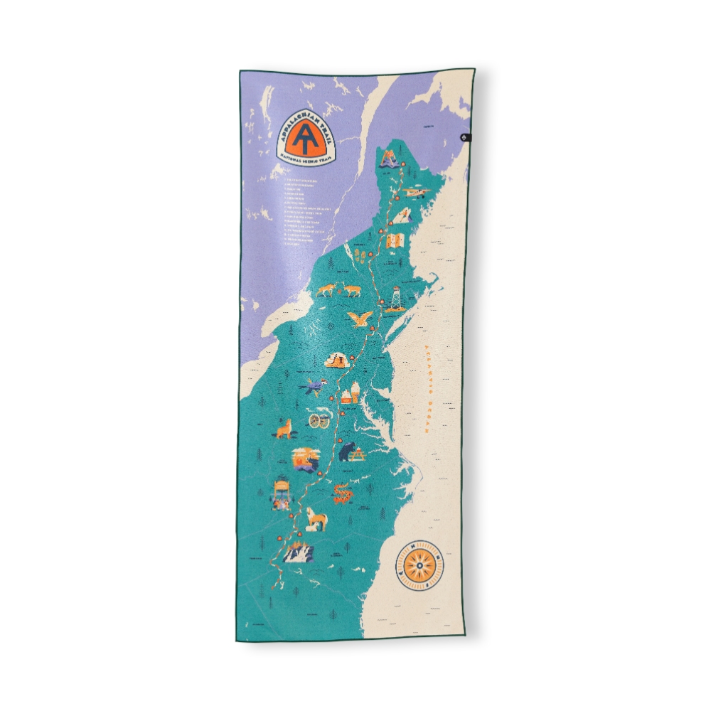 ノマディックス / NOMADIX（ノマディックス） | Original Towel / 1700010133222 AppalachianTrail Map ［25FW］
