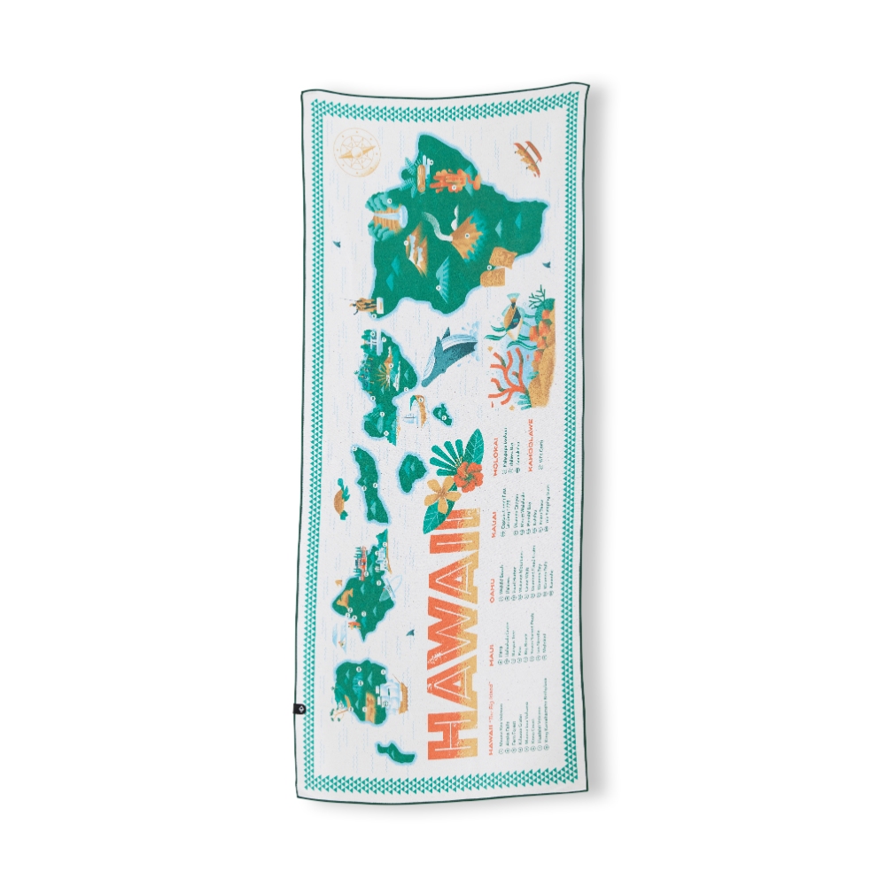 ノマディックス / NOMADIX（ノマディックス） | Original Towel / 1700010134222 Hawaii Map ［25FW］