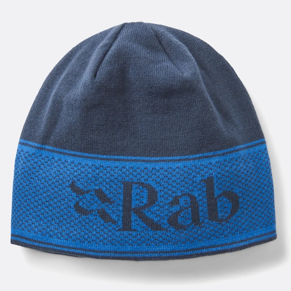 ラブ / Rab（ラブ） | ロゴバンドビーニー（ユニセックス） / Logo Band Beanie QAB-70 Tempest Blue/Maya Blue ［25FW］