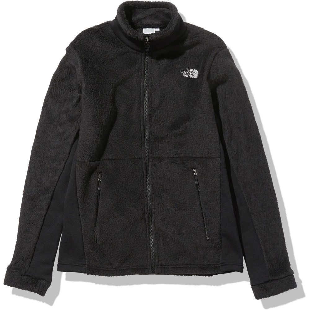 plain black north face jacket