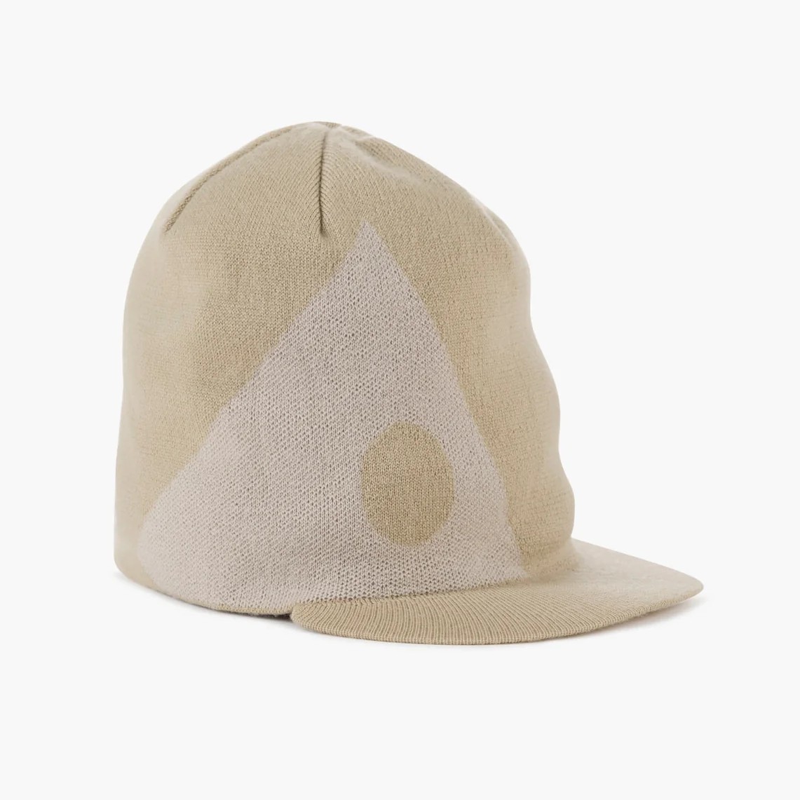 ヘイド ブリム ビーニー（ユニセックス） / Heid Brim Beanie 10535 Warm Sand ［25FW］|クレッタルムーセン / KLATTERMUSEN