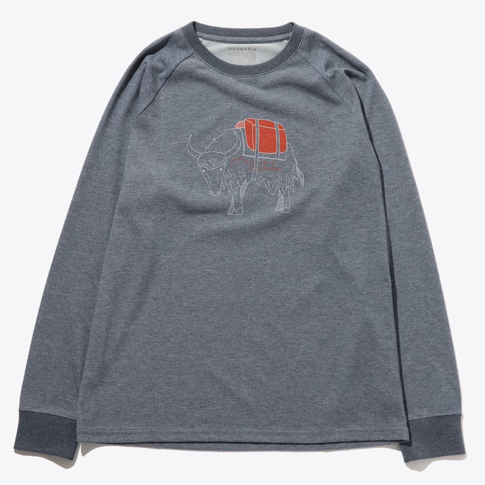  MHW ヤク ロングスリーブ Tシャツ メンズ / MHW YAK Long Sleeve T OE2848 406