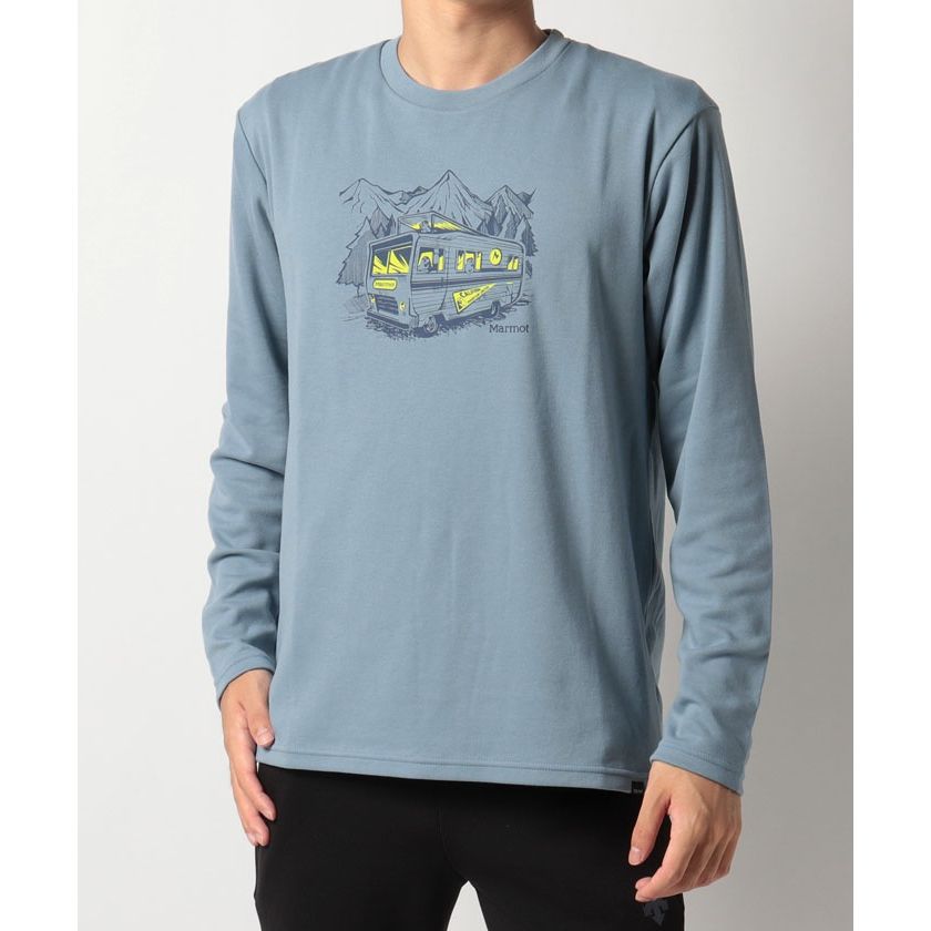 マーモット / Marmot（マーモット） | メンズ T/C キャンプカー プリント 長袖 Tシャツ / T/C Camp Car L/S Tee TOMSJB59 BGT