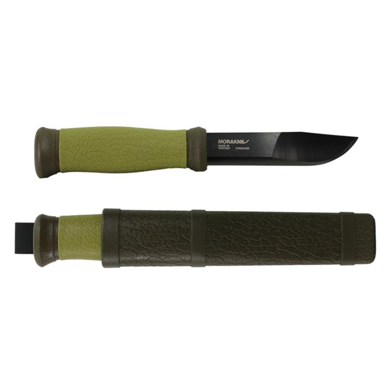 モーラナイフ / MORAKNIV（モーラナイフ） | モーラ 2000 （S） ブラック エディション / Mora 2000 （S） Black Edition 14793 グリーン