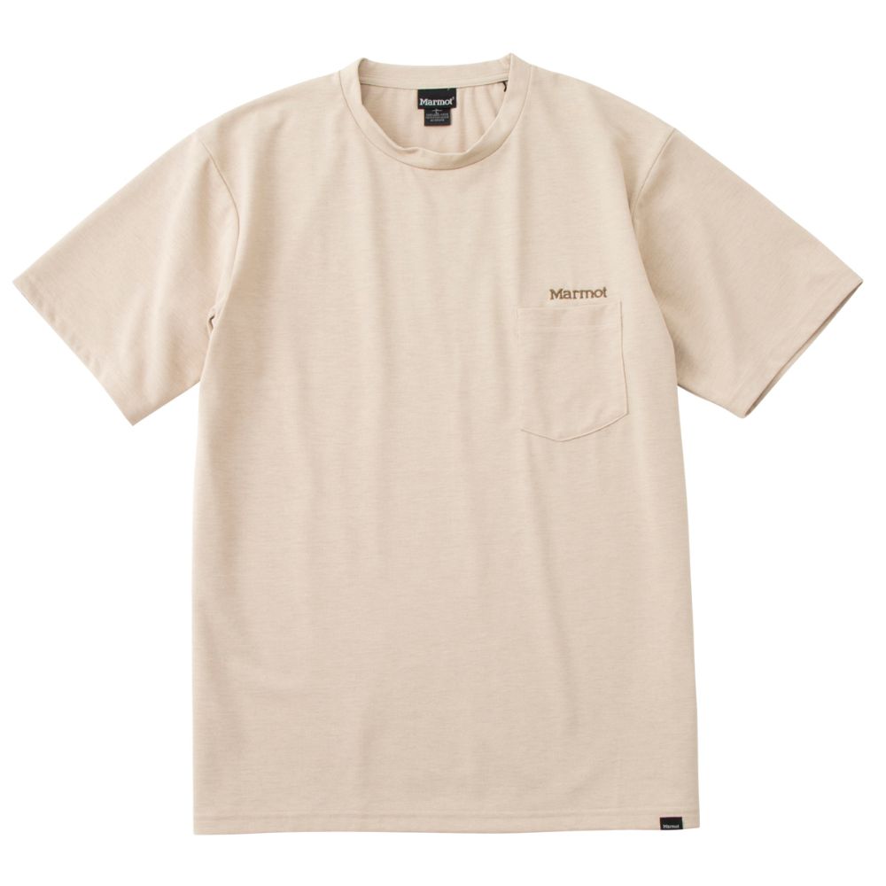 マーモット / Marmot（マーモット） | メンズ ポケット ロゴ ハーフスリーブ クルー / POCKET LOGO H/S CREW TOMTJA49 CNO