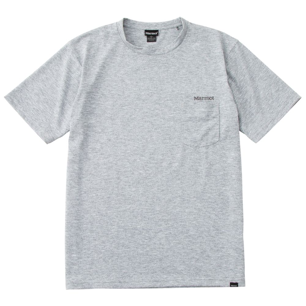 マーモット / Marmot（マーモット） | メンズ ポケット ロゴ ハーフスリーブ クルー / POCKET LOGO H/S CREW TOMTJA49 GYM