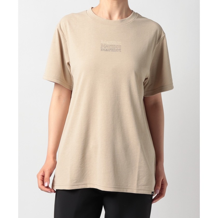 マーモット / Marmot（マーモット） | ウィメンズ ウェイビー マーモット ハーフスリーブ クルー / Ws Wavy Marmot H/S Crew TOWTJA48 CNO