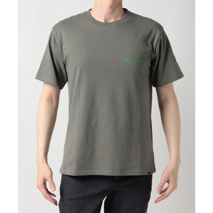 マーモット / Marmot（マーモット） | 【アウトレット】メンズ バック スクウェア ロゴ ハーフスリーブ クルー / TOMTJA52 FGR