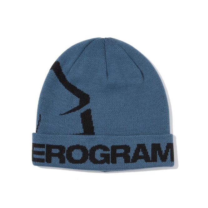 ゼログラム / ZEROGRAM（ゼログラム） | ロングビーニー / GER LONG BEANIE（Unisex） 65366 SILVER BLUE