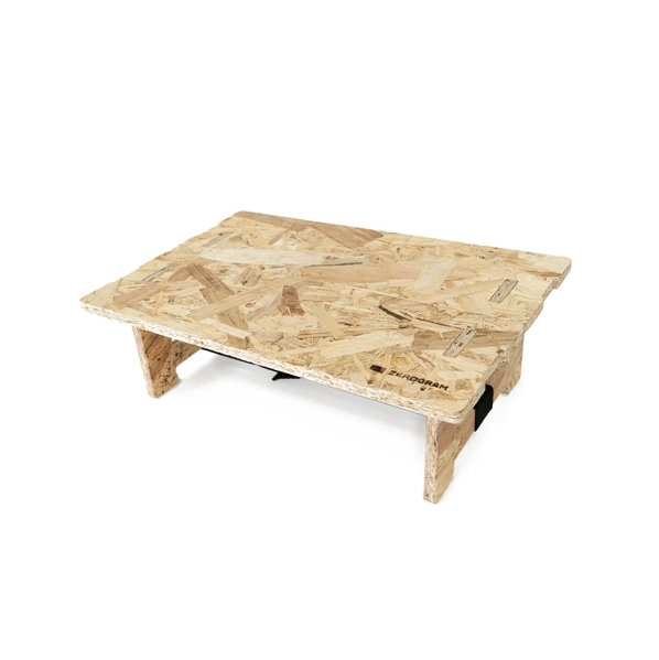 WOOD MINI TABLE / OSB合板 組み立て式木製ミニテーブル|ゼログラム / ZEROGRAM