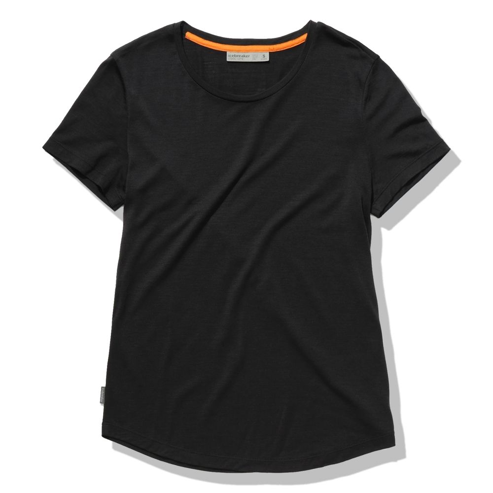 icebreaker アイスブレーカー あいすぶれーかー | 【クリアランス】 スフィア2 ショートスリーブ ティー レディース / W SPHERE II SS TEE ITW22330 K  ブラック（K）