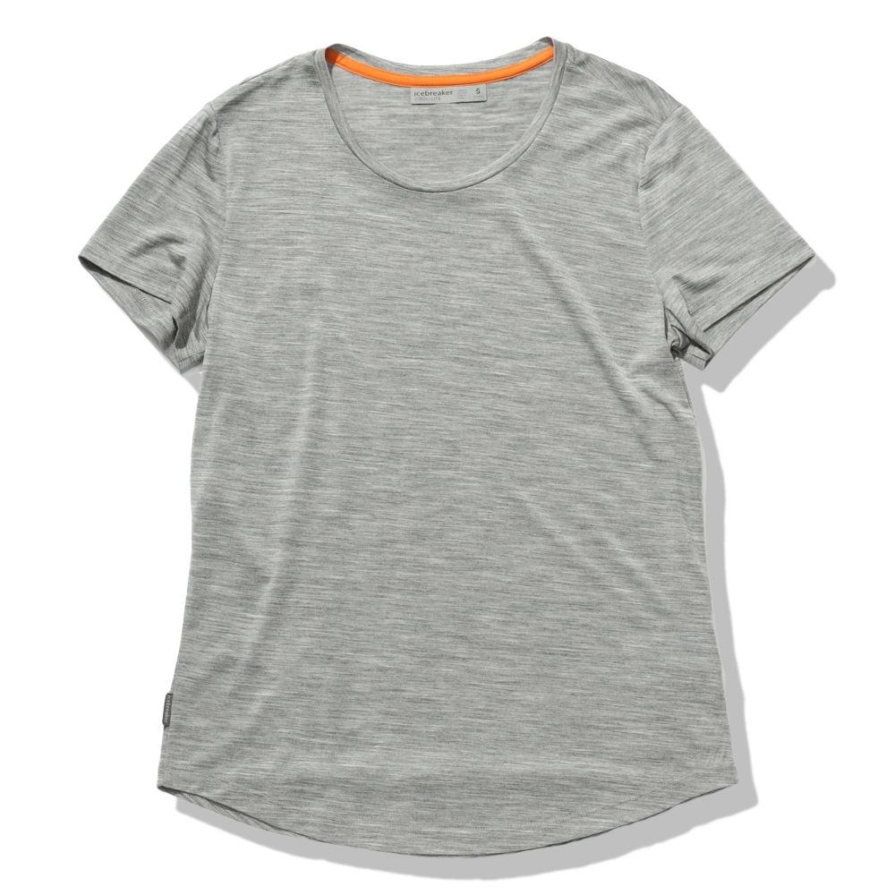 icebreaker アイスブレーカー あいすぶれーかー | 【クリアランス】 スフィア2 ショートスリーブ ティー レディース / W SPHERE II SS TEE ITW22330 ME  メトロヘザー（ME）