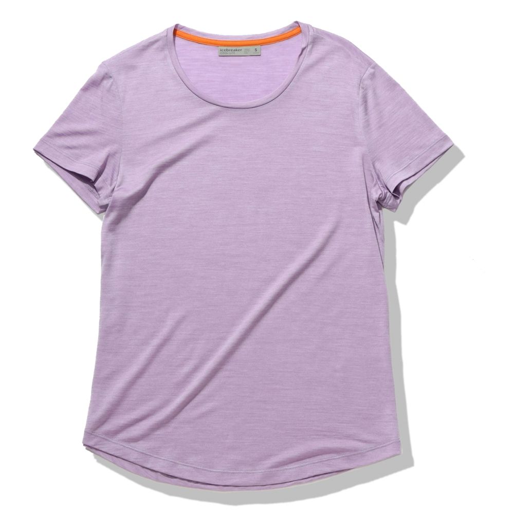 icebreaker アイスブレーカー あいすぶれーかー | 【クリアランス】 スフィア2 ショートスリーブ ティー レディース / W SPHERE II SS TEE ITW22330 PG  パーブルゲイズ（PG）