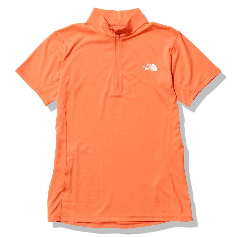 NORTH FACE  ノースフェイス のーすふぇいす | 【アウトレット】 ショートスリーブフラッシュドライスリーディージップアップ レディース / S/S FLASHDRY 3D Zip Up NTW12202 DO 