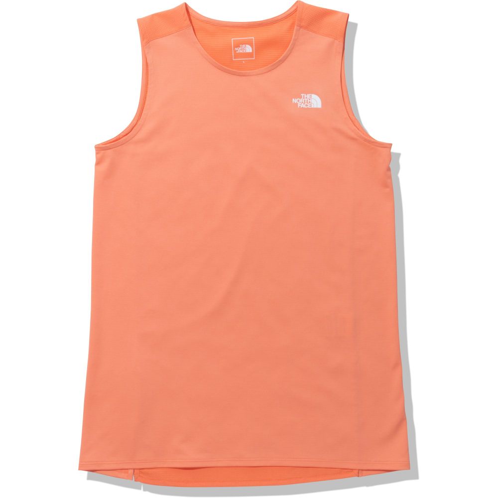 NORTH FACE  ノースフェイス のーすふぇいす | スリーブレスハイブリッドベントロングクルー（レディース） / NTW12385 ダスティコーラルオレンジ（DO）