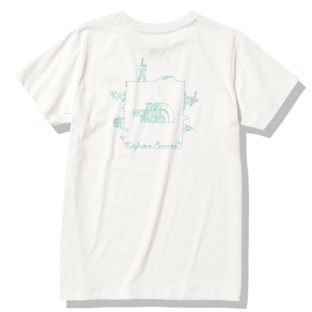 NORTH FACE  ノースフェイス のーすふぇいす | 【クリアランス】 ショートスリーブエクスプロールソースサーキュレーションティー レディース / NTW32392 ホワイト（W） 