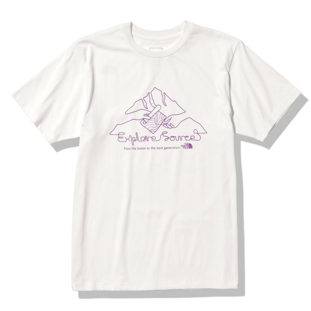 NORTH FACE  ノースフェイス のーすふぇいす | 【クリアランス】 ショートスリーブエクスプロールソースマウンテンティー（メンズ） / S/S Explore Source Mountain Tee NT32393 ホワイト（W）