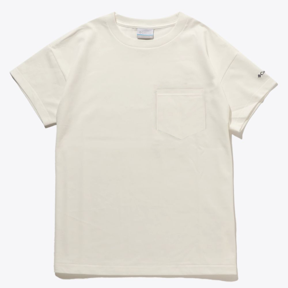 Columbia コロンビア ころんびあ | ウィメンズ ヤハラ フォレスト ポケット ショートスリーブ Tシャツ /  PL5599 125 Sea Salt