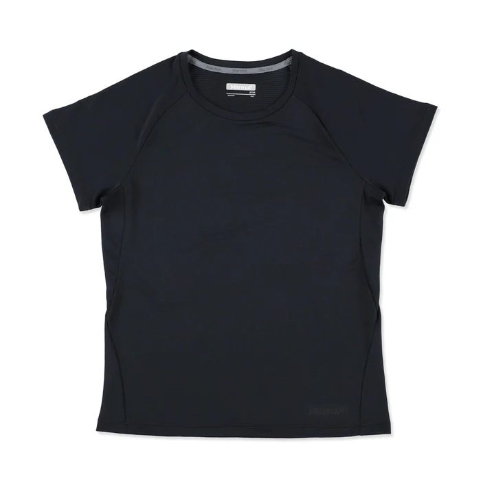 マーモット まーもっと Marmot  | ウィメンズ クライムスキンハーフスリーブシャツ / Ws Climb Skin S/S TSSWC417 ブラック 