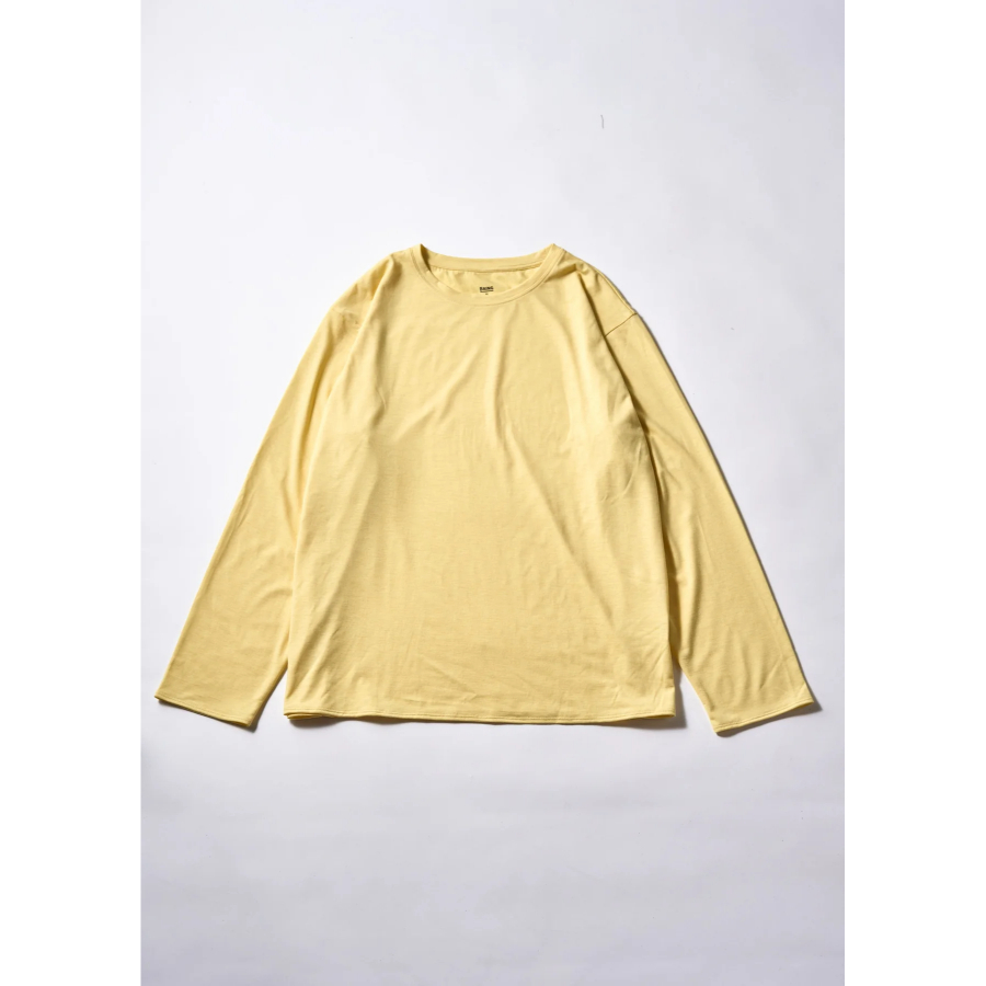 BRING / ブリング | ワンダーウェア ロングスリーブ Tシャツ / イエロー WUNDERWEAR Long Sleeve T-shirt BW0108 ユニセックス ［25FW］